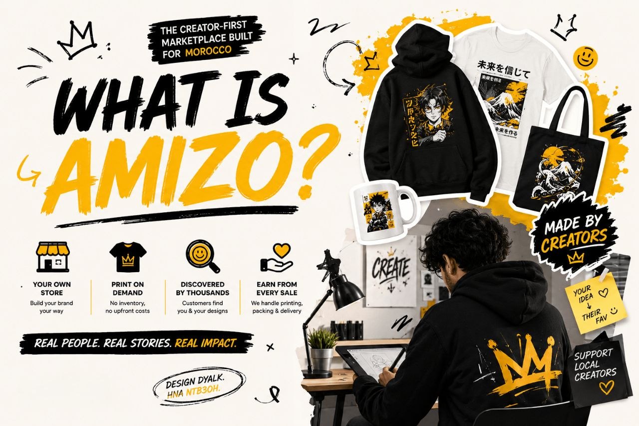 What Is Amizo? The Creator-First Marketplace Built for Morocco