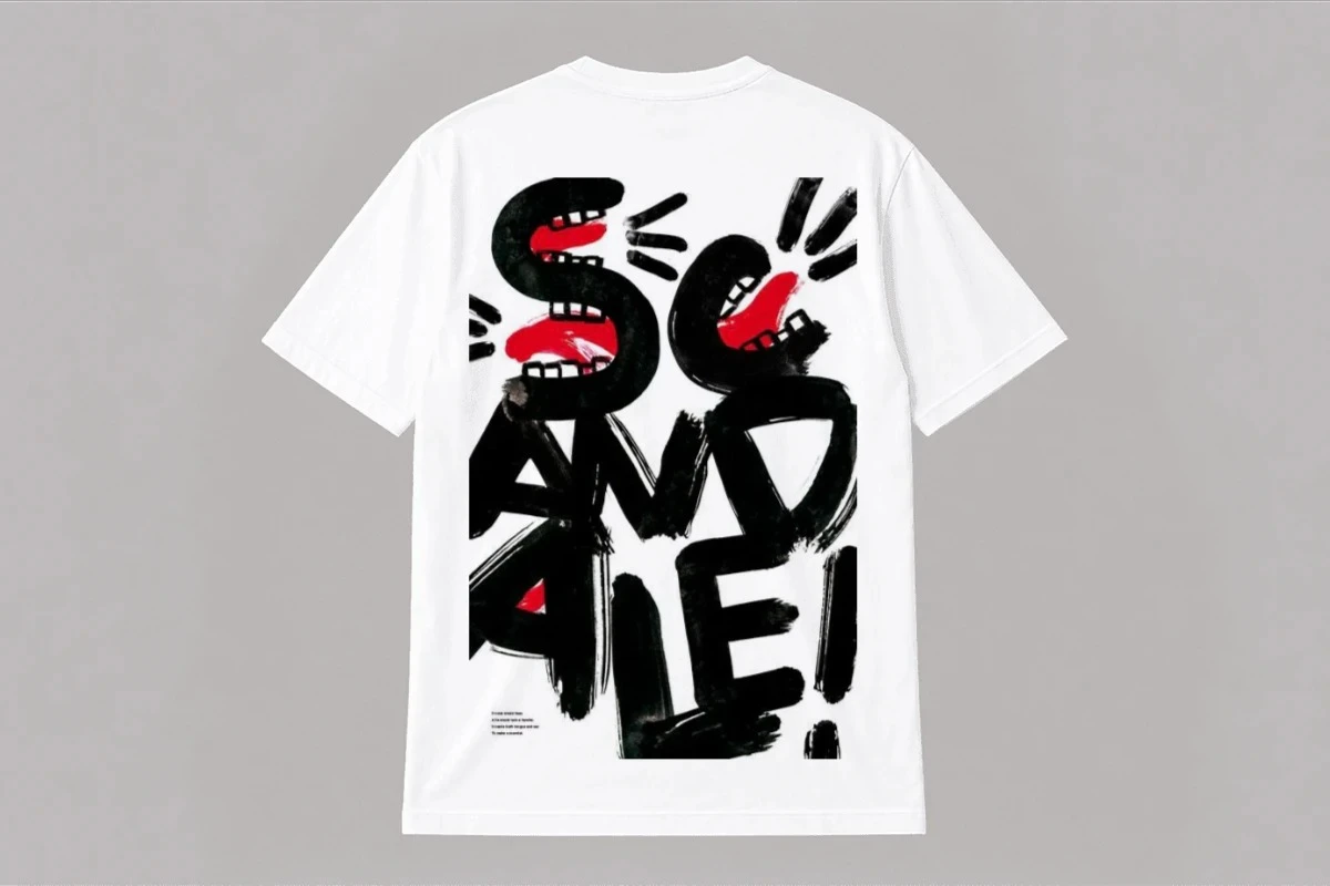 SCANDAL!  Statement Graphic Tee