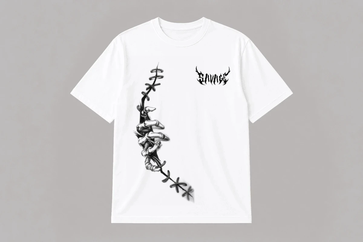 Savage Torn Skin Skeleton