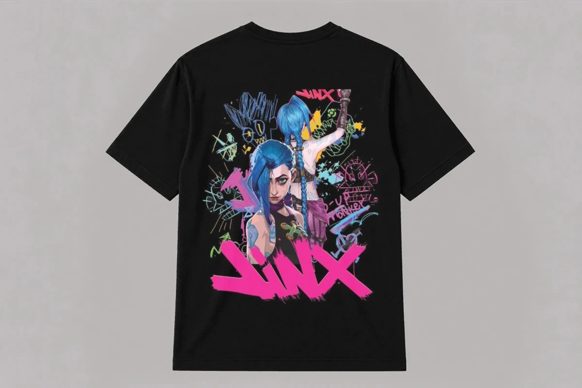 Jinx Arcane Graffiti
