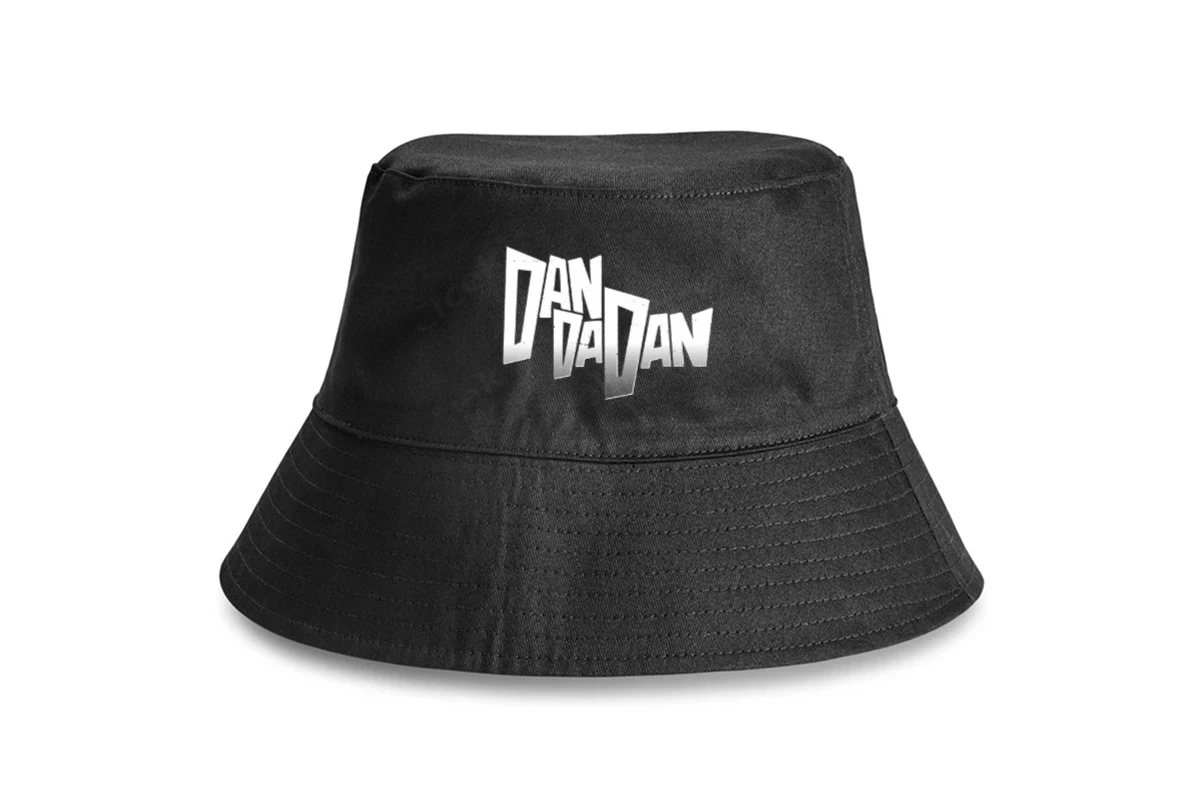 Dandadan Logo Black Bucket Hat