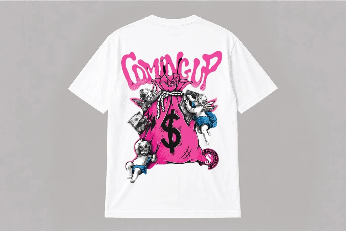 Coming Up Money Bag Cherubs