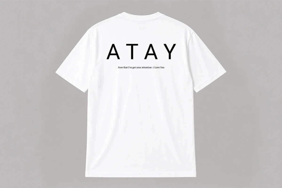 ATAY LOVE TSHIRT premium